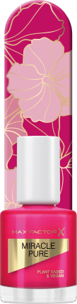 Max Factor Gift set nail polish Miracle Pure 265 Fiery Fuschia & nail file 2 pieces, 1 piece