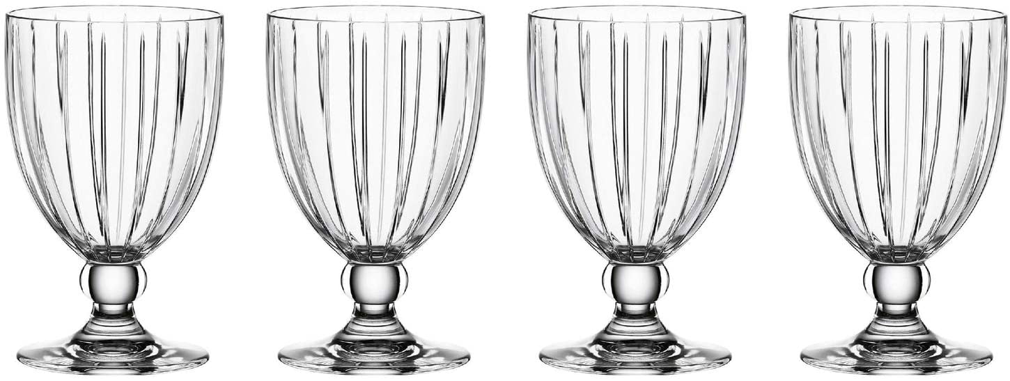 Spiegelau & Nachtmann, Spiegelau Milano 2730172 Set of 4 Crystal Glass Goblets 305 ml