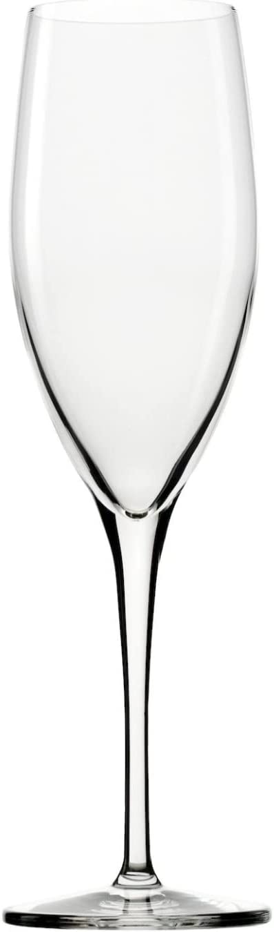 Stölzle Lausitz Grandezza 1400029 Champagne Glasses Made of Glass, Set of 6, Capacity: 278 ml, Height: 235 mm, Outer Diameter: 70 mm
