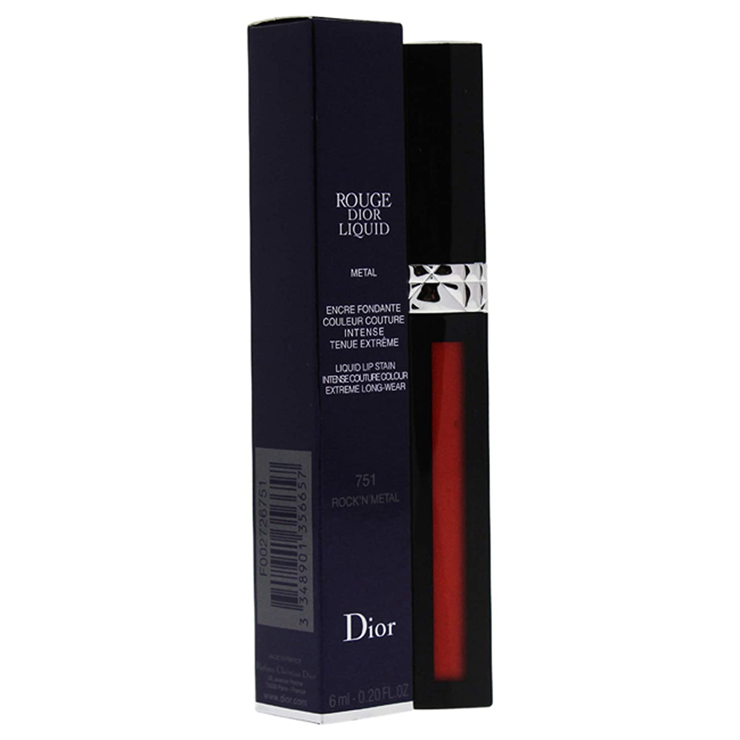 Dior Rouge Dior Liquid Lip Stain 751 Rock\'N\'Metal