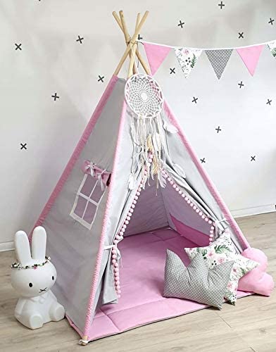 Ts Teepee 4 Accessories Set Play Tent Children Tent Native American Tent Cu