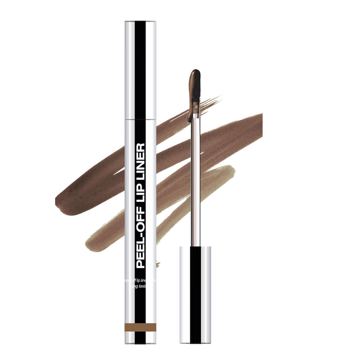 Peel Off Lip Liner Lip Tint - Matte finish tattoo lip liner, long lasting, highly pigmented, smooth and smudgy formula Peel off the lip stones for women