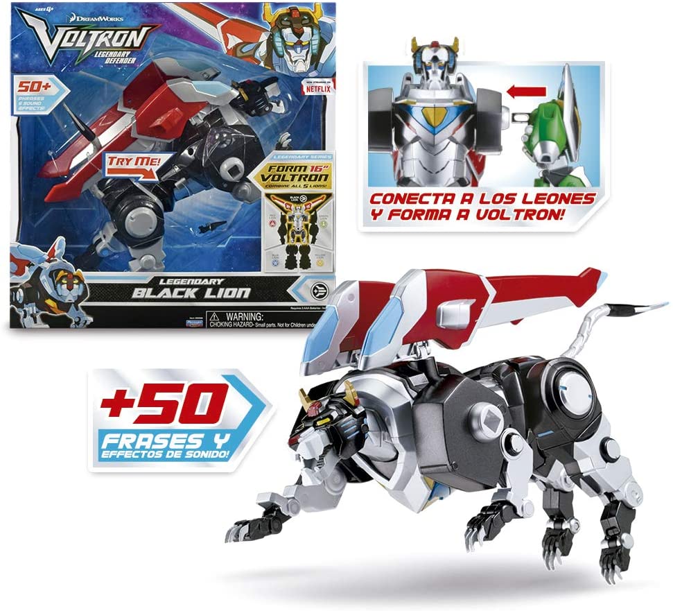 Voltron – Legendary Black Lion, Natural Sounds, Multicoloured (Giochi Prezi