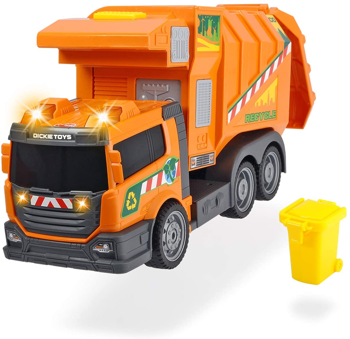 Dickie Toys 203308383 Garbage Collector 203308383 Garbage Battery-Operated 