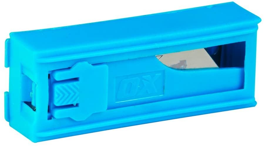 OX Pro 10 Pack Heavy Duty Knife Blades & Dispenser Ox-P222010