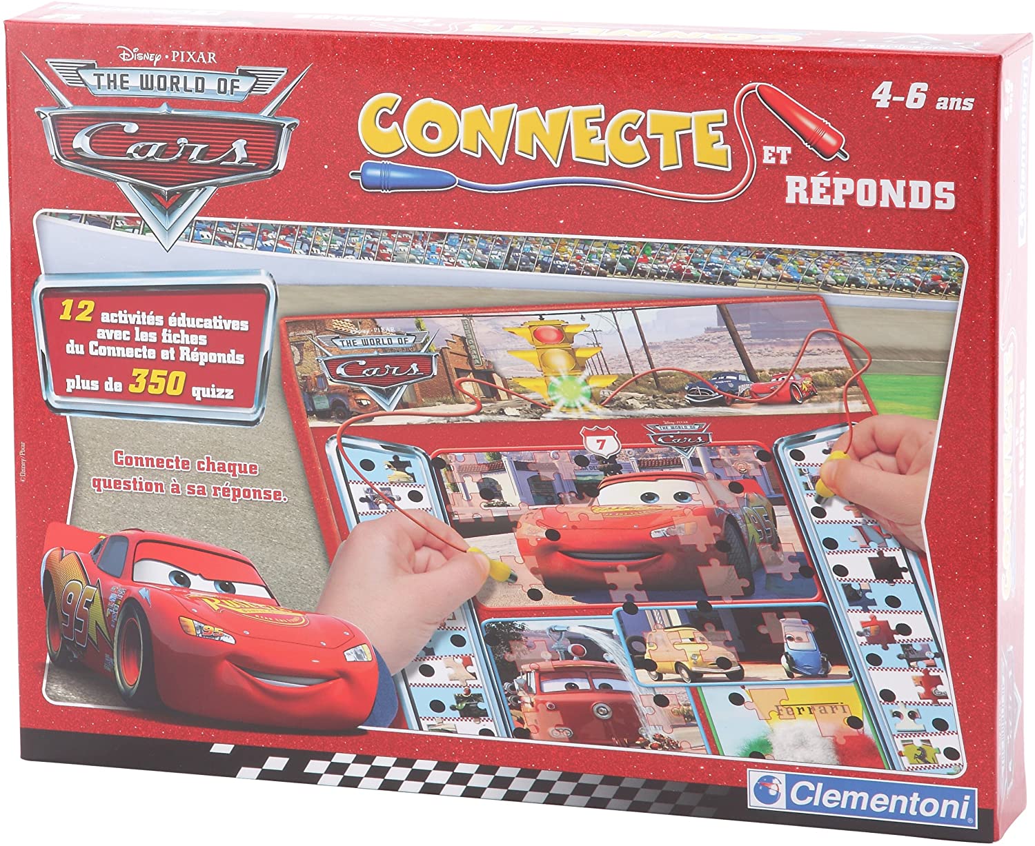 Clementoni 62593 – Educational Game – Can and Answers Cars