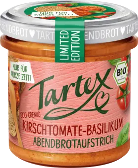 Tartex Cherry tomato basil spread, 140 g