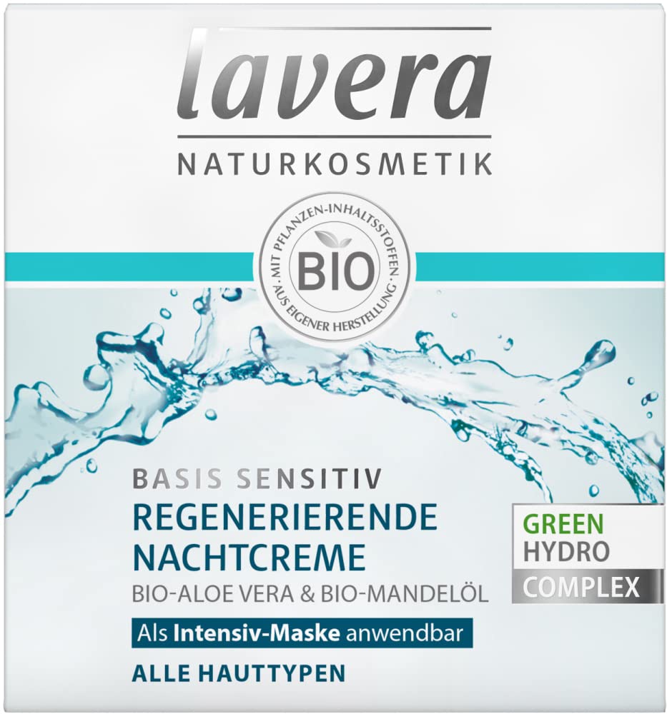 Lavera Bio Basis Sensitive Regenerating Night Cream (1 x 50 ml)