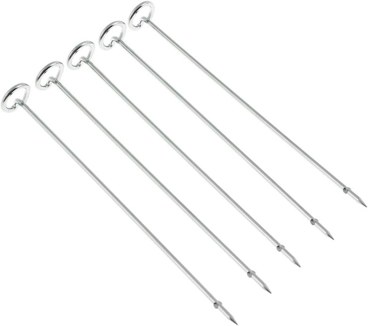 Ninja Stainless Steel Skewers [18 cm] for Ninja Foodi Grill & Hot Air Fryer AG301EU [4136J301UKE]