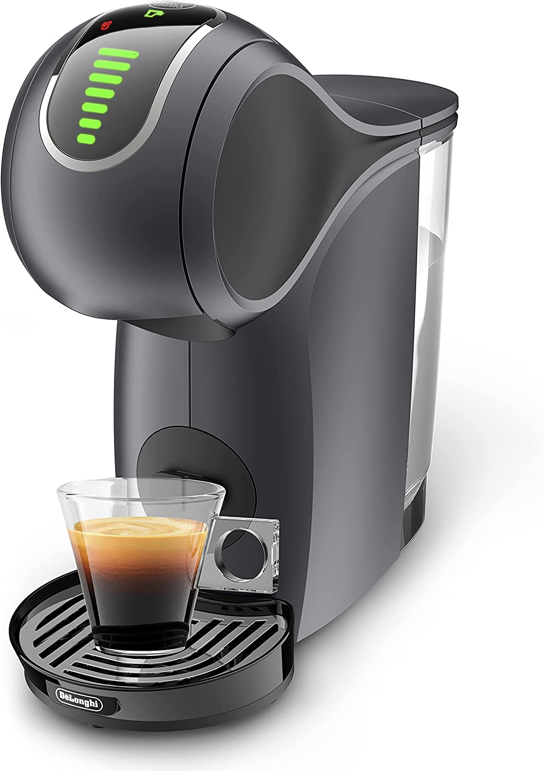 DeLonghi De\'longhi Nescafe Dolce Gusto, Genio S Touch EDG426.GY Capsule Coffee Maker, Espresso, Cappuccino, Latte and More, Grey
