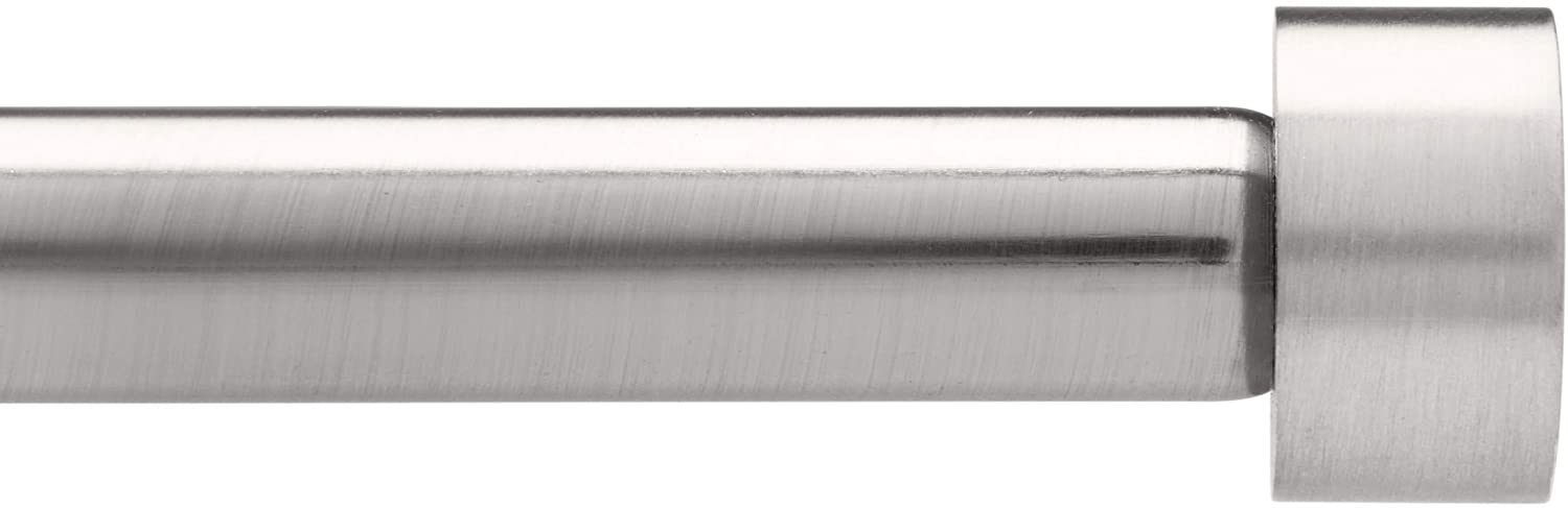 Umbra 91.4 - 182.6 Cm Cappa Single Curtain Rod, Nickel