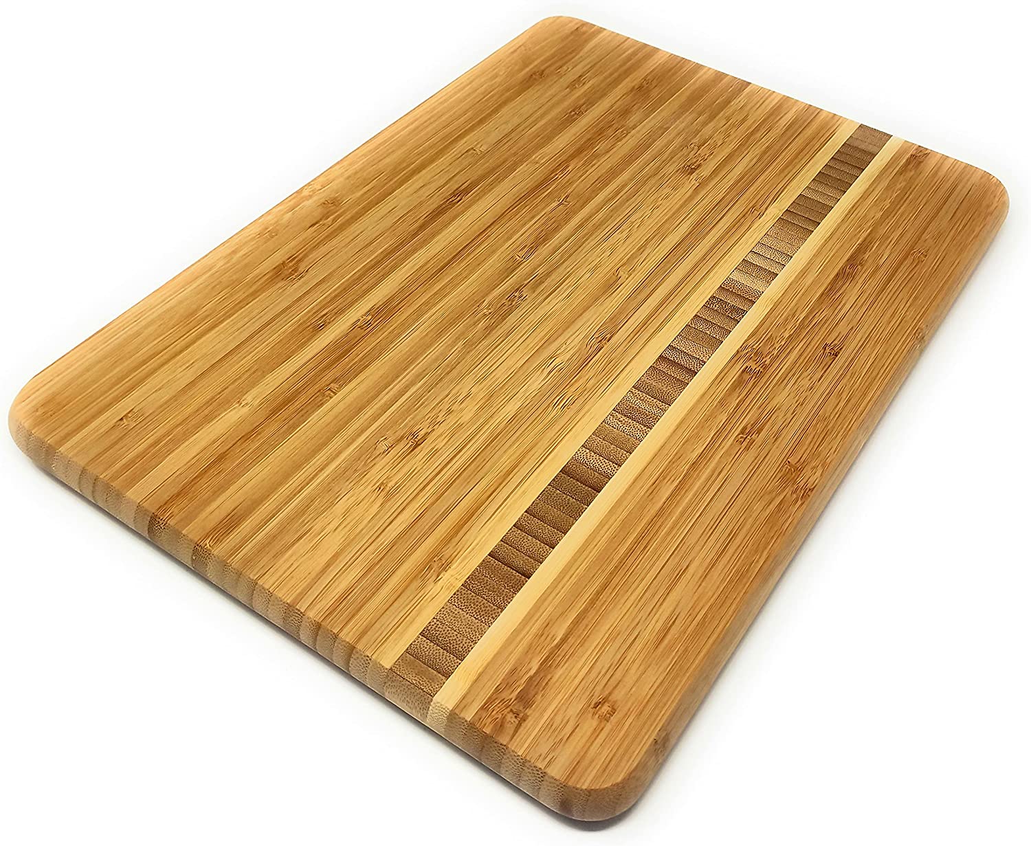 Calini Sliding board made of bamboo/wood in various variants with Teflon gliders for food processors and fully automatic coffee machines, Thermomix, Monsieur Cuisine, Kitchenaid and others (bamboo (height 11 mm))