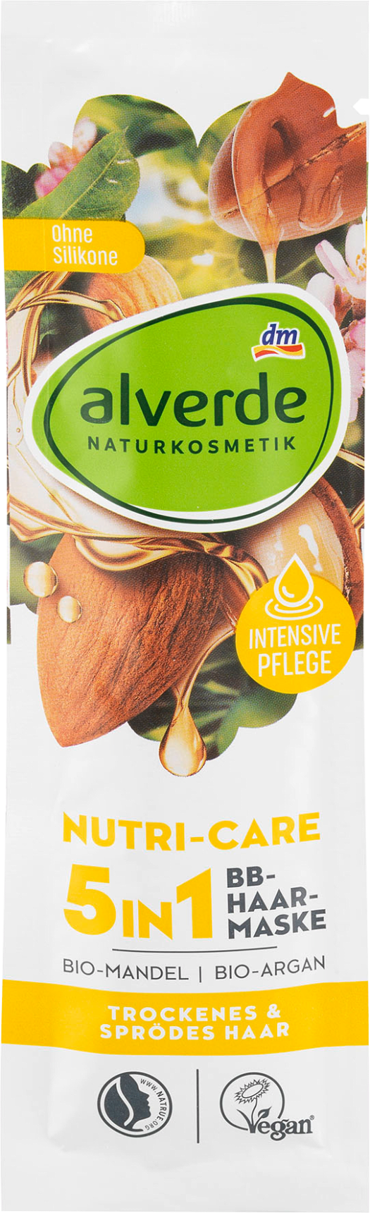 Haarmaske Nutri-Care Bb 5In1 Bio-Mandel, Bio-Argan, 20 Ml