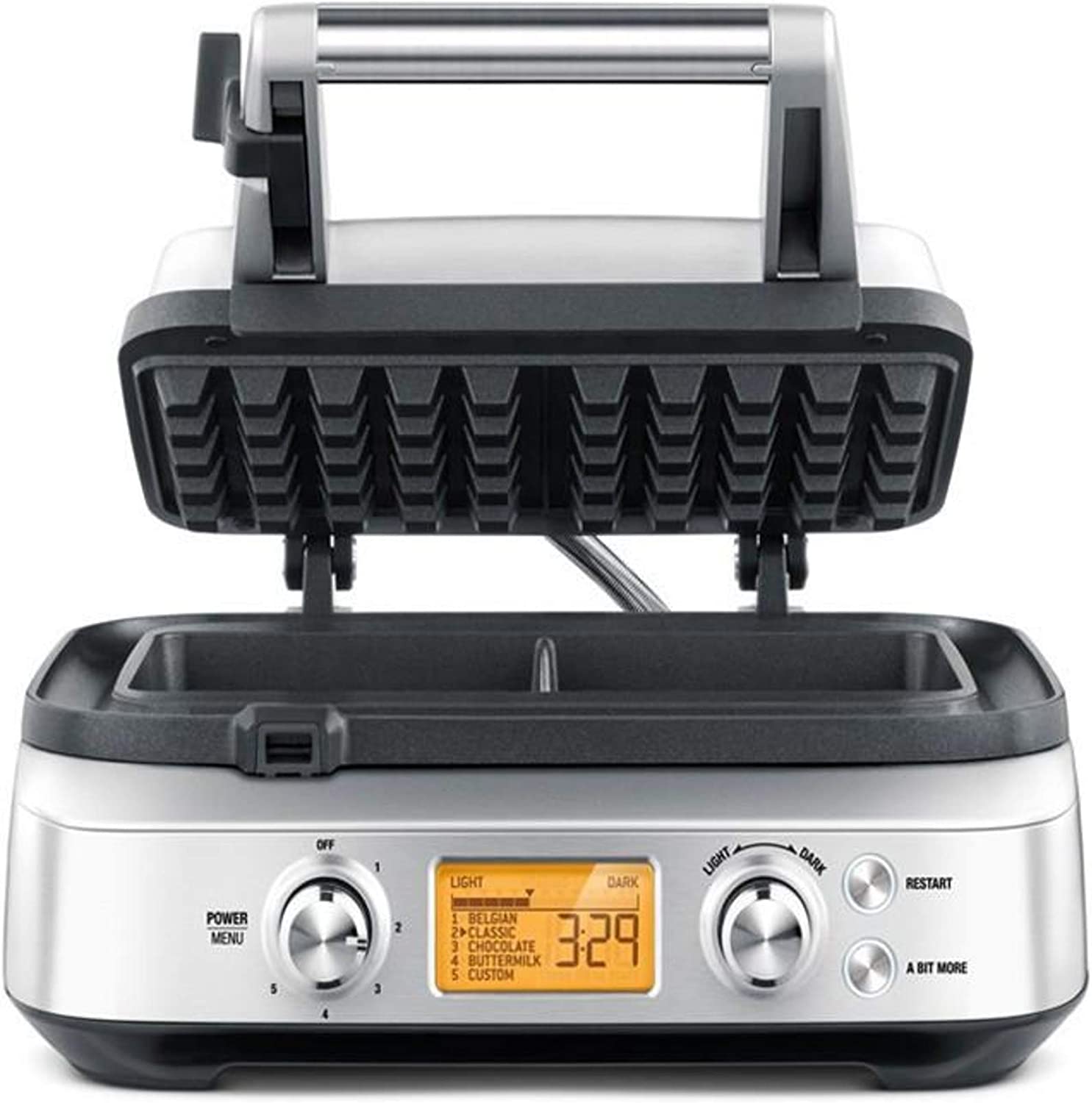 Say by Heston Blumenthal the Smart Waffle Iron, 2 Slice, 1000 Watts by Sage by Heston Blumenthal