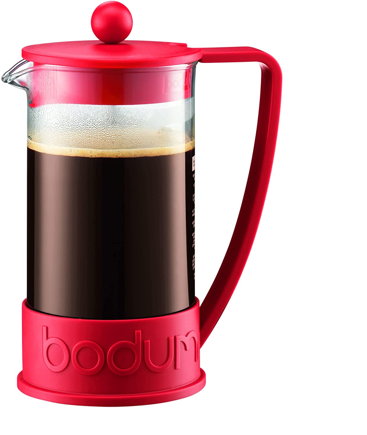 Bodum Brazil French Press Coffee Maker with Borosilicate Glass Carafe 300ml