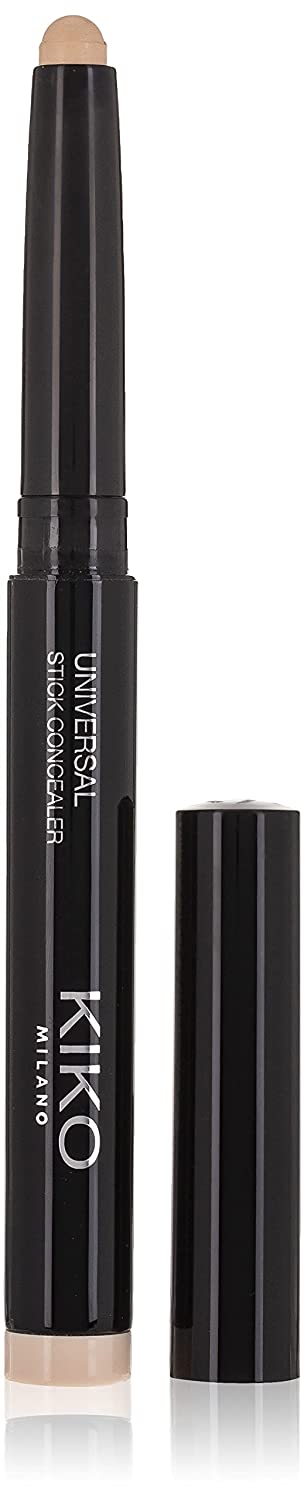 KIKO Milano Universal Stick Concealer 01, Creamy Concealer in Stick Shape, Product with Long Lasting Up to 24 Hours, ivory ‎01