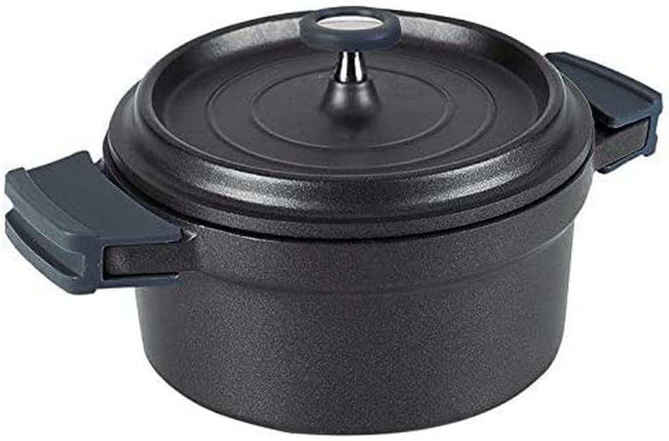 Lacor 25931 Dutch Oven Cast Aluminium Oval with Lid 31 cm Red