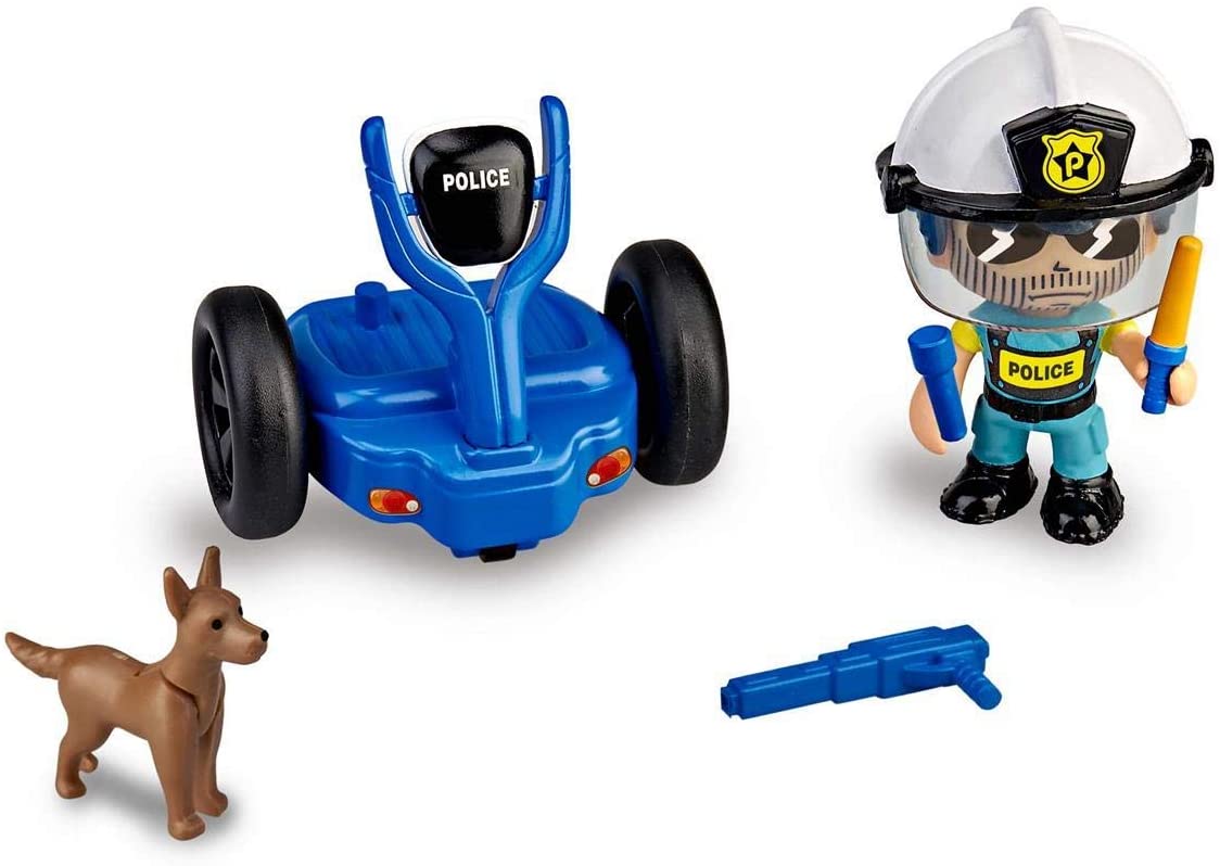 Pinypon Action Segway Police Vehicle With 1 Figure, Girls From 4 To 8 Years