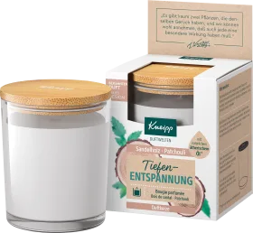 Kneipp scented candle in a glass deep relaxation 145g, 1 pc