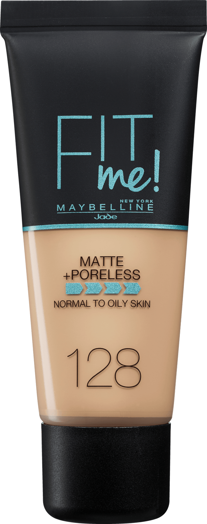 Maybelline Make-Up Fit Me Matte & Poreless Warm Nude 128, 30 Ml