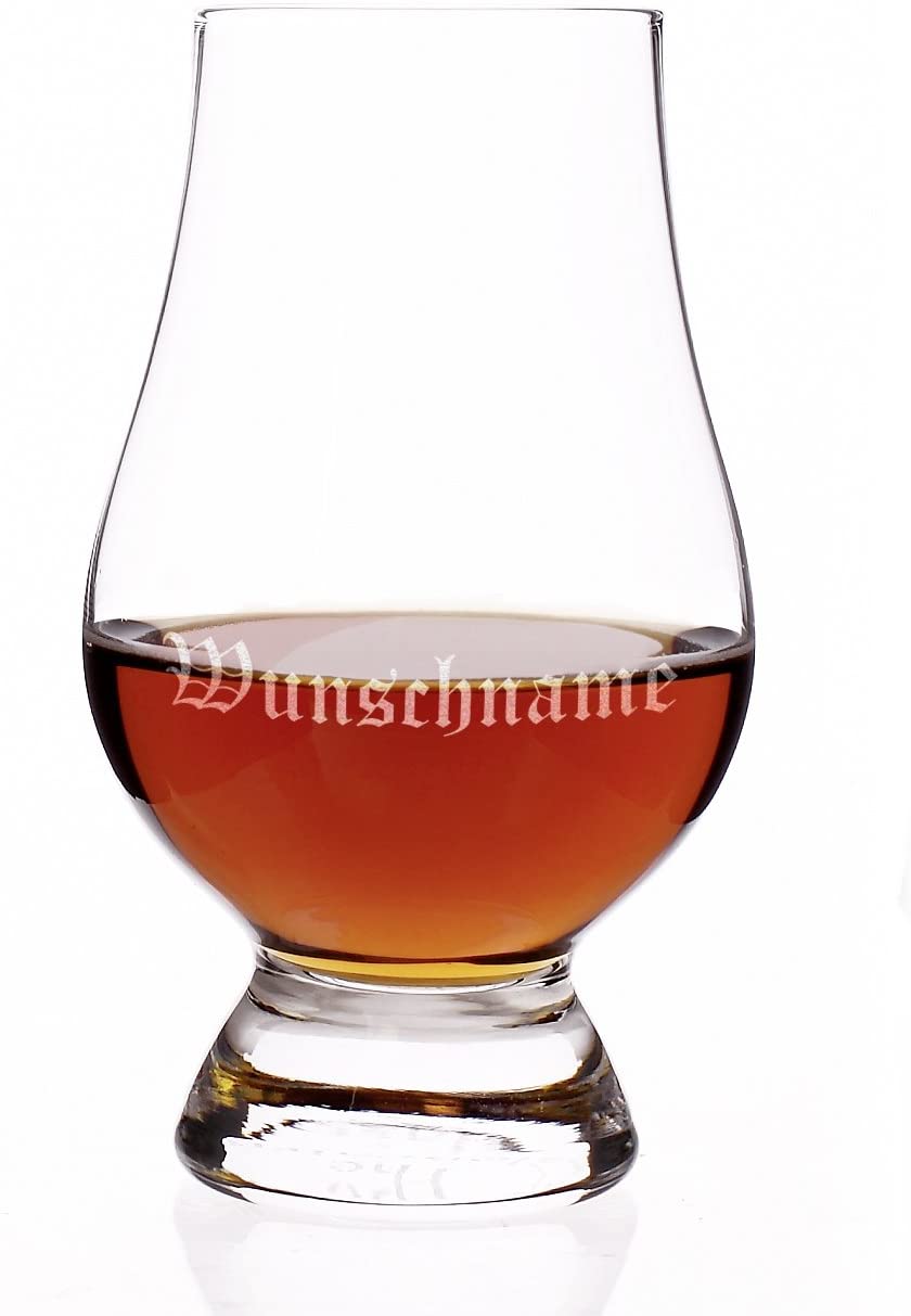 Stölzle Lausitz the Glencairn Glass - Fine Whiskey Glass with Free Engraving - Old English -