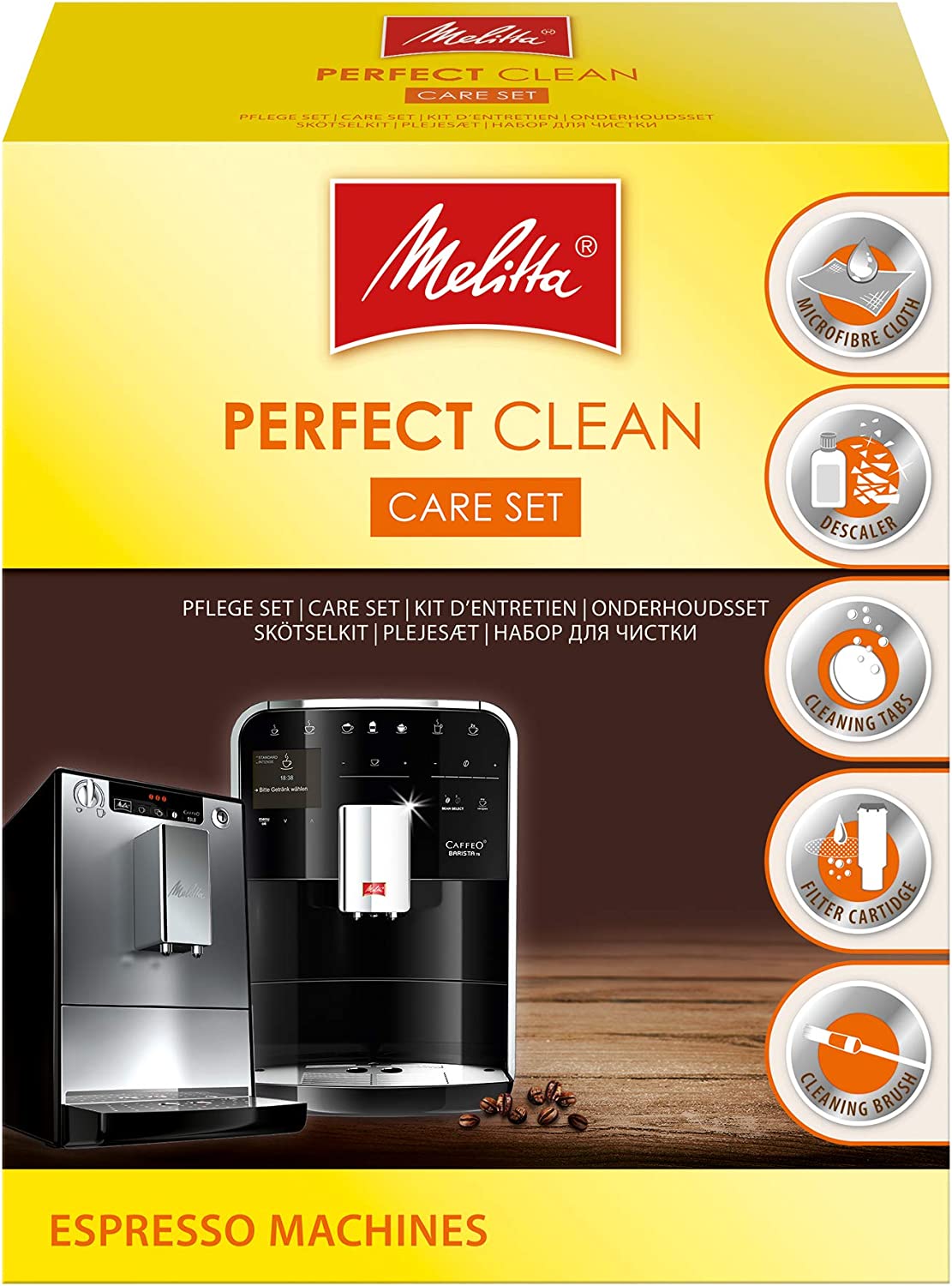 Melitta 204946 Perfect Clean Espresso Coffee Machine Care Kit