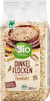 Spelled flakes, fine leaf, 500 g