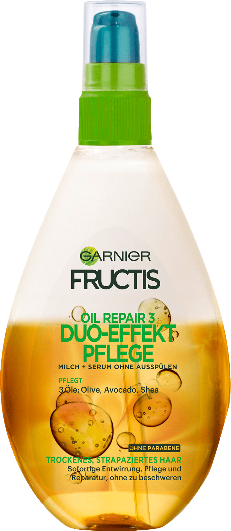 Fructis Care Spray Oil Repair 3 Duo Effect, 150 Ml