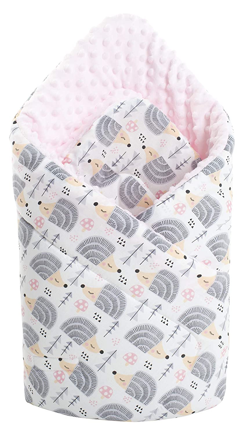 Minky Swaddling Blanket 100% Cotton 75 X 75 Cm Baby Pillow Double-Sided Sof