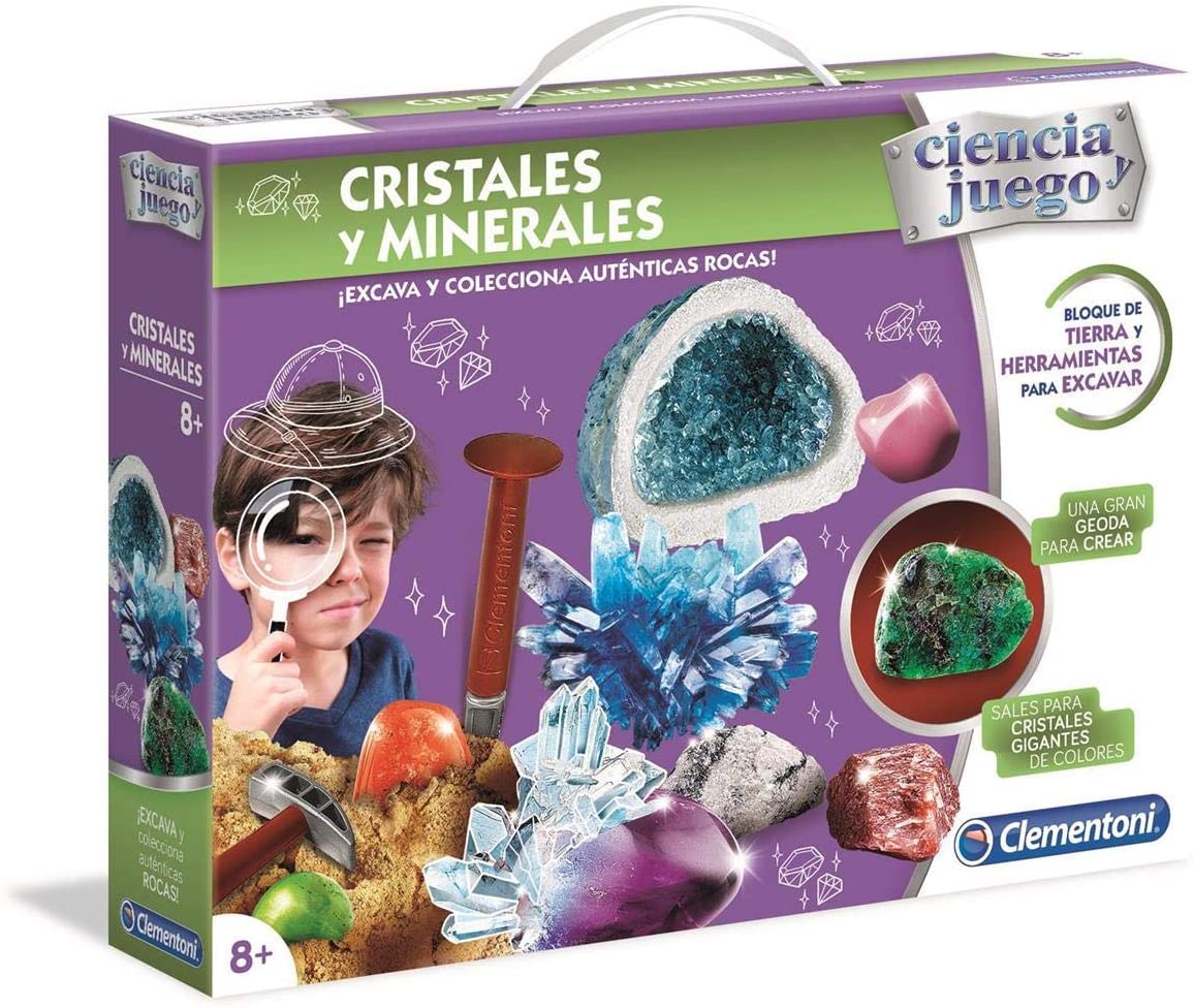 Clementoni Wissenschaft Und Spiel – Kristalle Und Mineralien (55349)