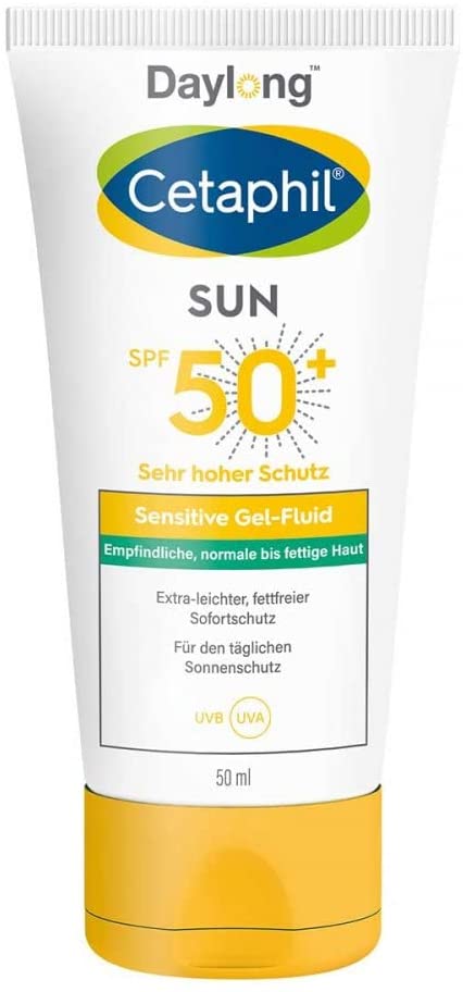 Cetaphil Sun Daylong 50+ Sensitive Gel Fluid Face 50 ml
