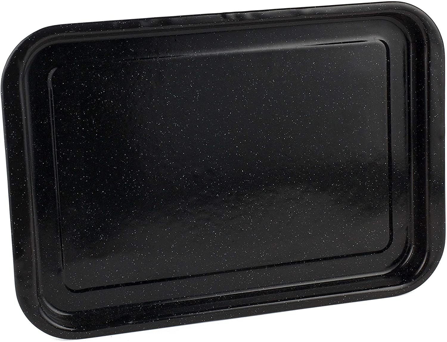 Russell Hobbs CW11471 Romano Vitreous Enamel Baking Tray, 36 cm, Rectangular Oven Tray, Oven Safe up to 230°C/Gas Level 8, Large Non-Stick Baking Tray, Easy to Clean & Dishwasher Safe