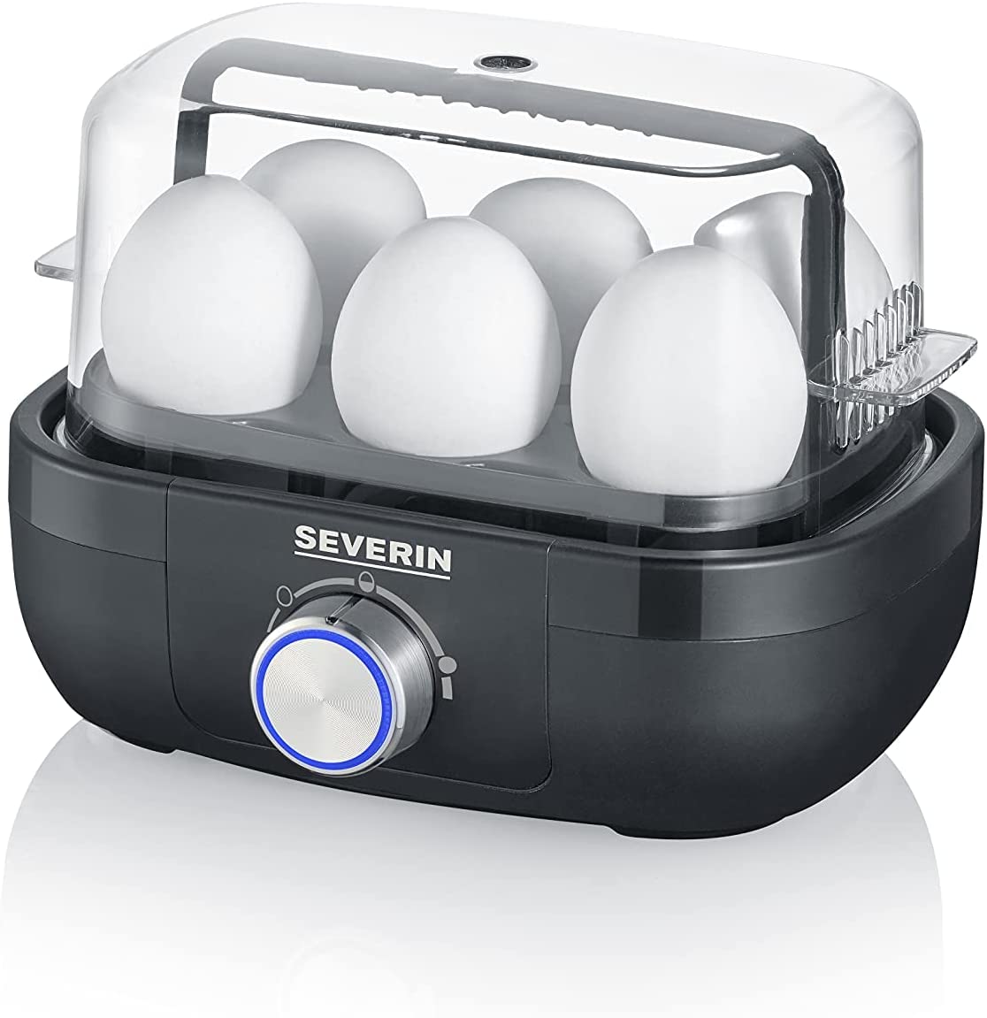 SEVERIN 3166 Egg Boiler 420 Plastic / Stainless Steel Black