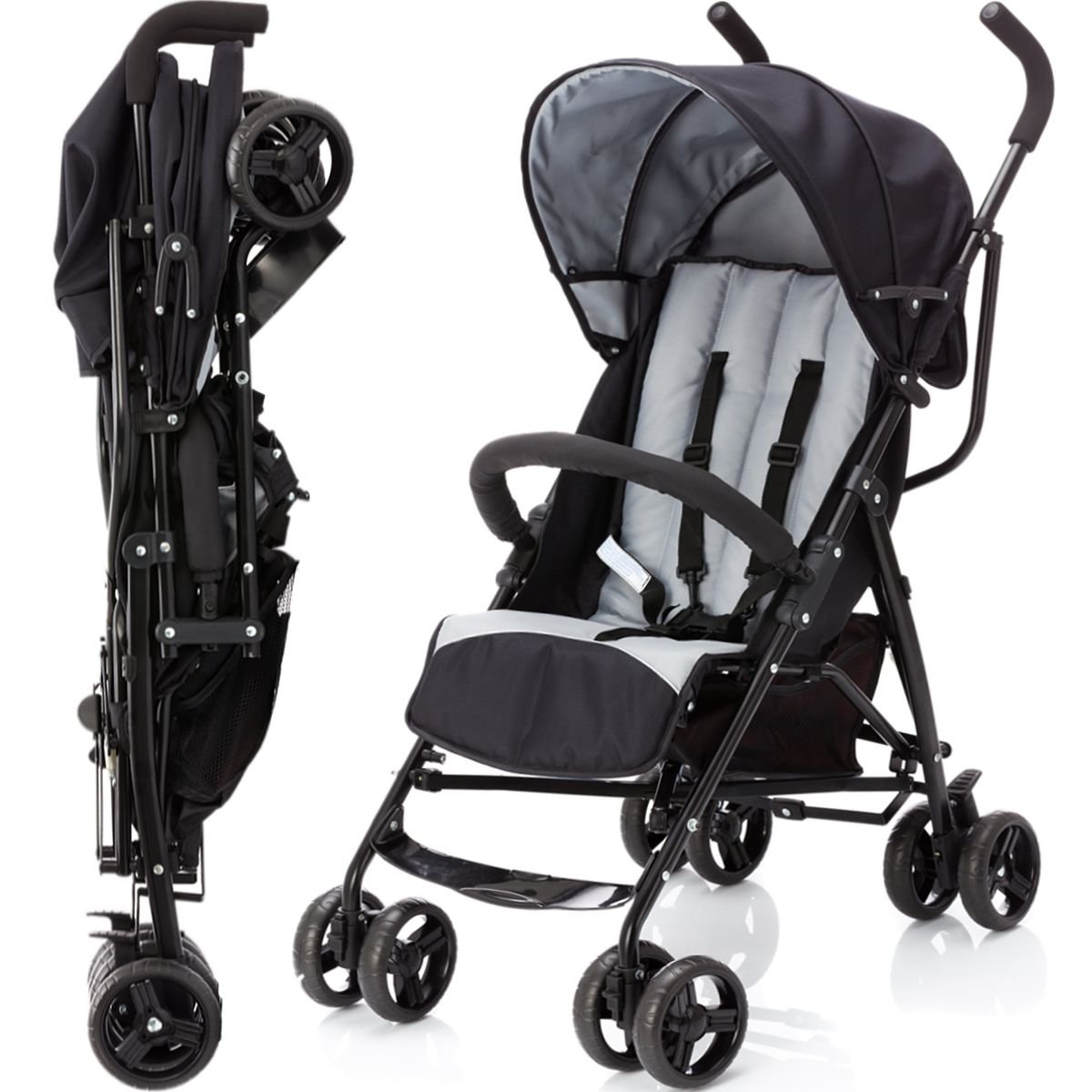 Glider sports pushchair, foldable and light.