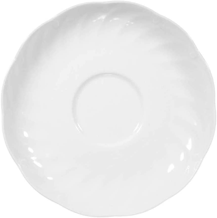 Seltmann White Porcelain Saucer