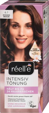 Intensive tone 6.7 chocolate brown, 85 ml