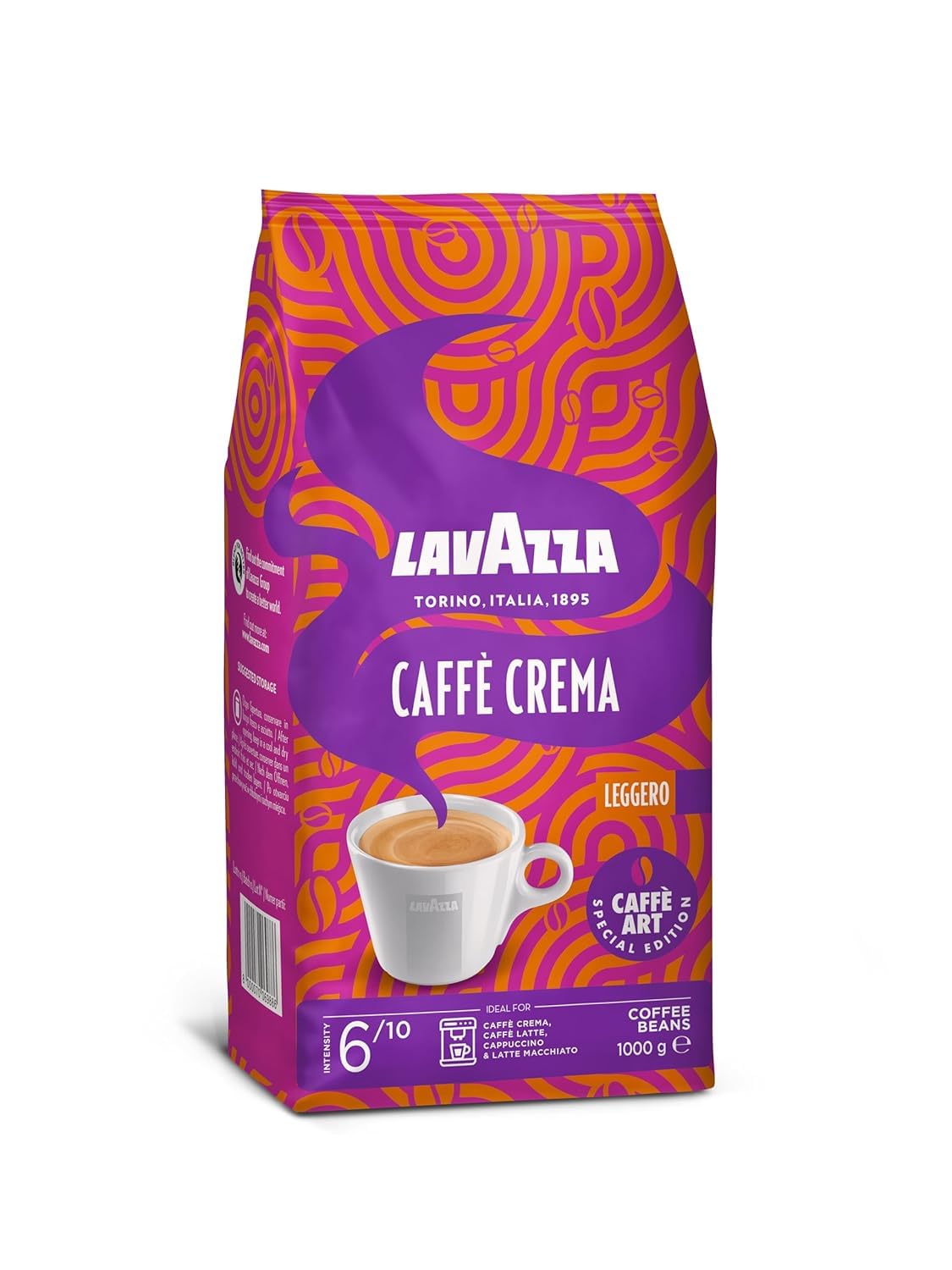 Lavazza Caffè Crema Leggero Special Edition, 1 kg pack