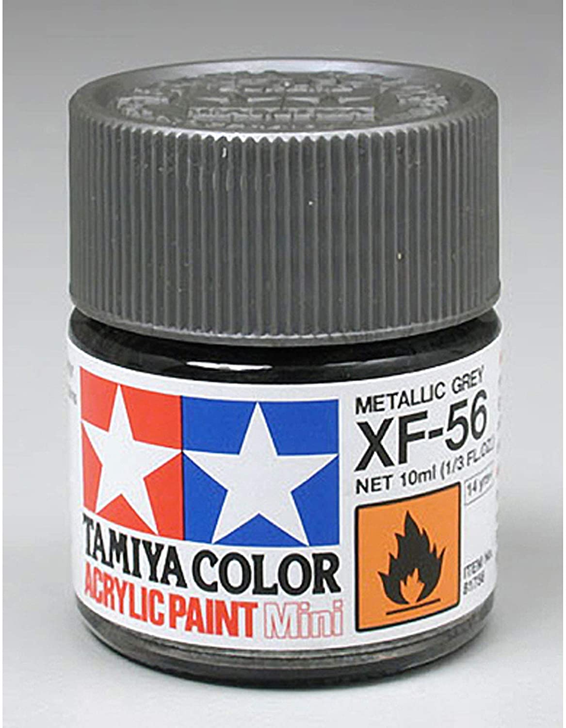 Tamiya Acrylic Mini 10ml XF56 Grey Metallic