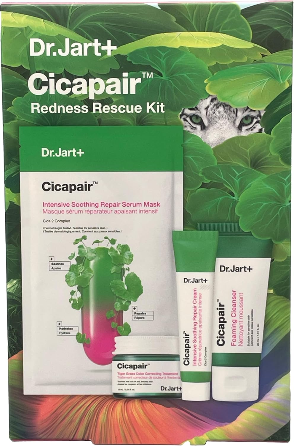 Dr.Jart+ Cicapair Redness Rescue Kit with 4 Pieces