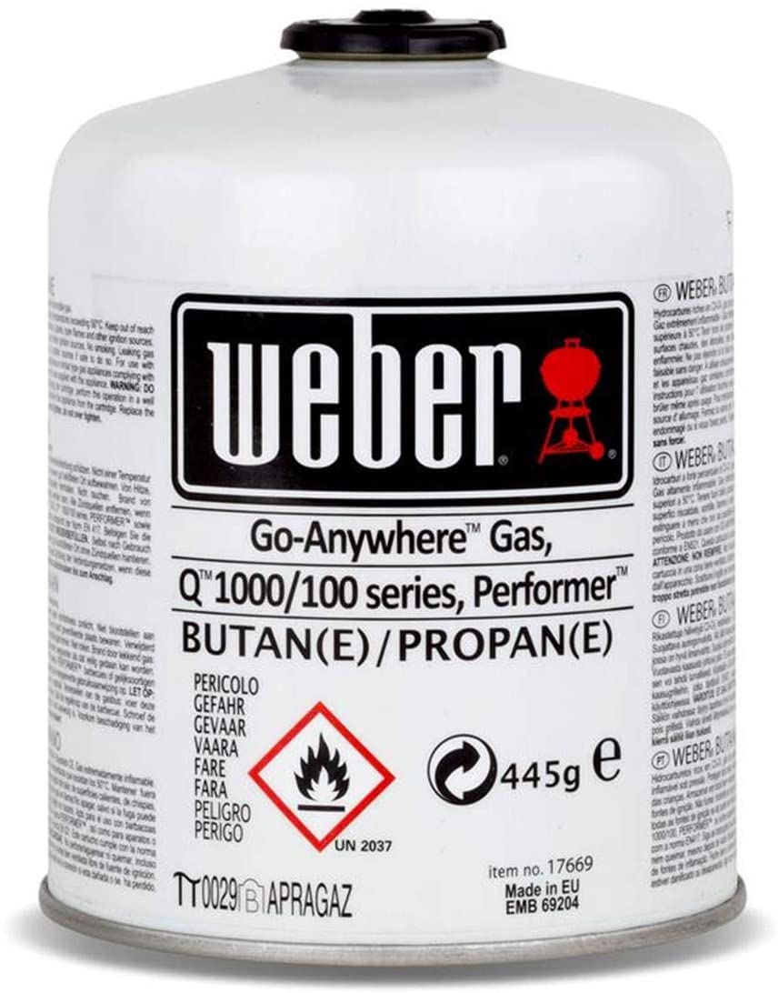 Weber Q 100 Series Performer Touch Gas Push N Go