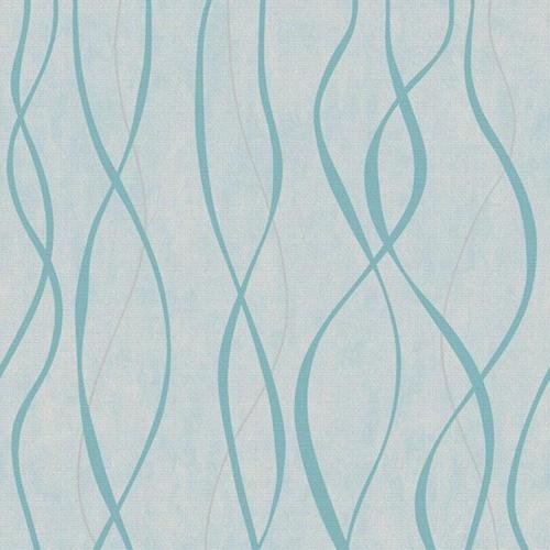 G67735 – Fx Tape-Effect, Turquoise Gallery Wallpaper