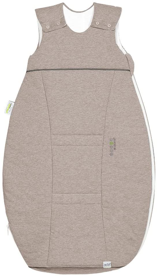 Odenwälder Airpoints Jersey Sleeping Bag Melange Latte, Size: 90 cm