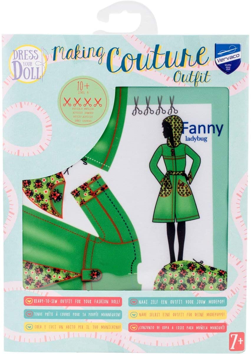 Dress Your Doll Doll Making-Level 4–Fanny Ladybug