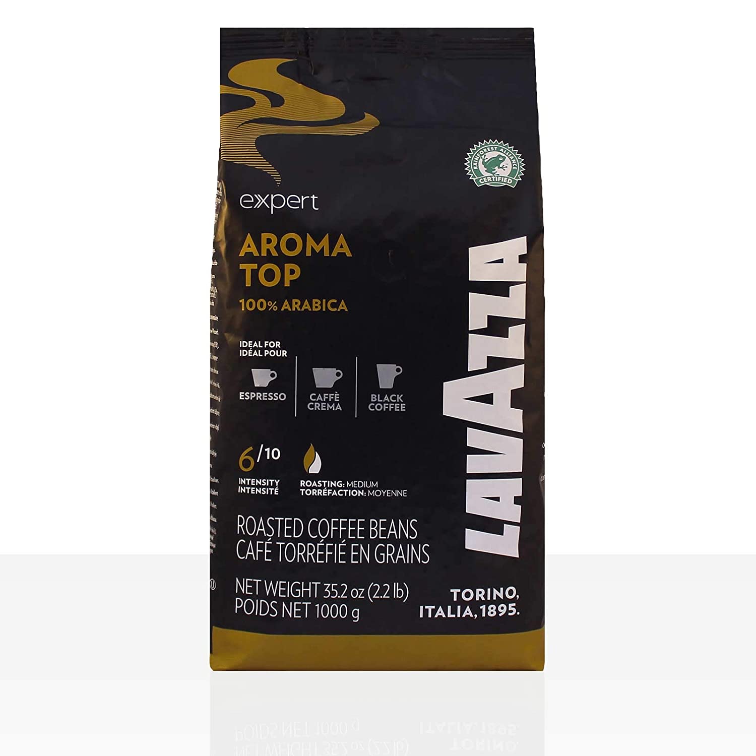 Lavazza Espresso Vending - Aroma Top (6 x 1000 g) Full Bean