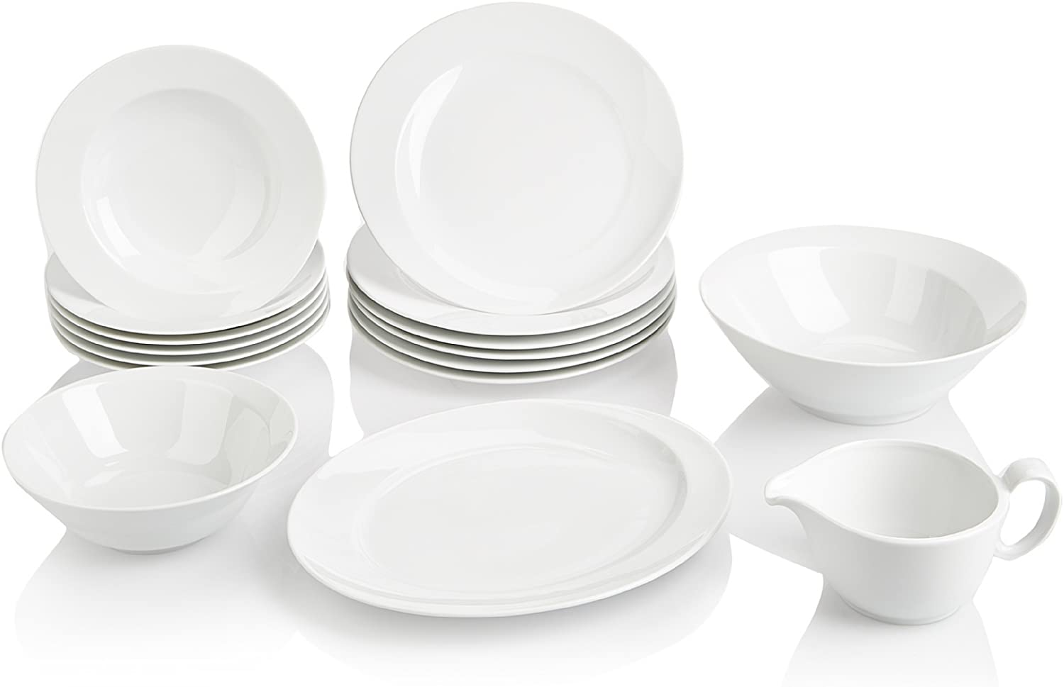 Paso 16-Piece Dinner Set, Porcelain