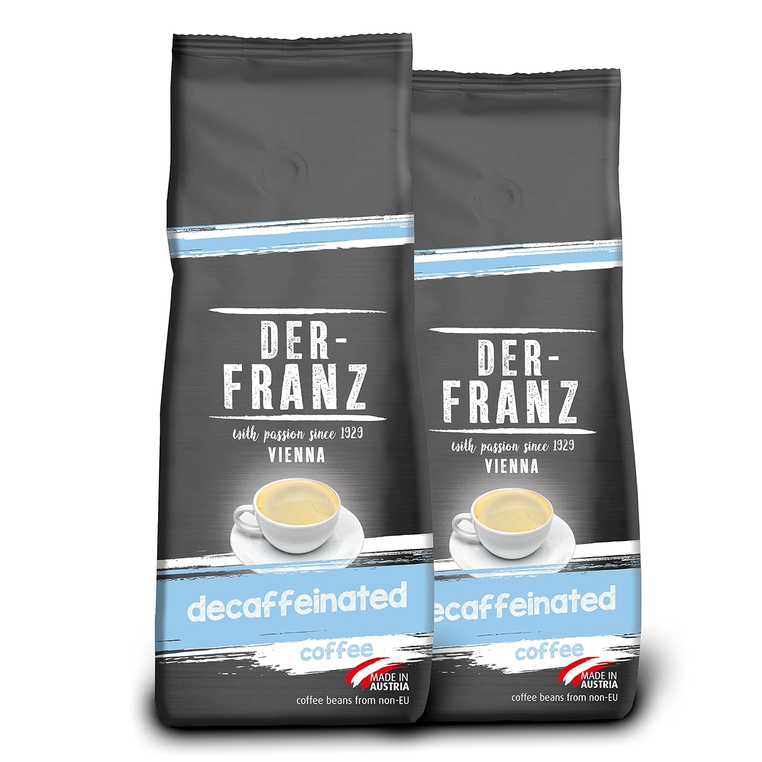 Der-Franz Decaffeinated Ground Coffee 2 x 500g
