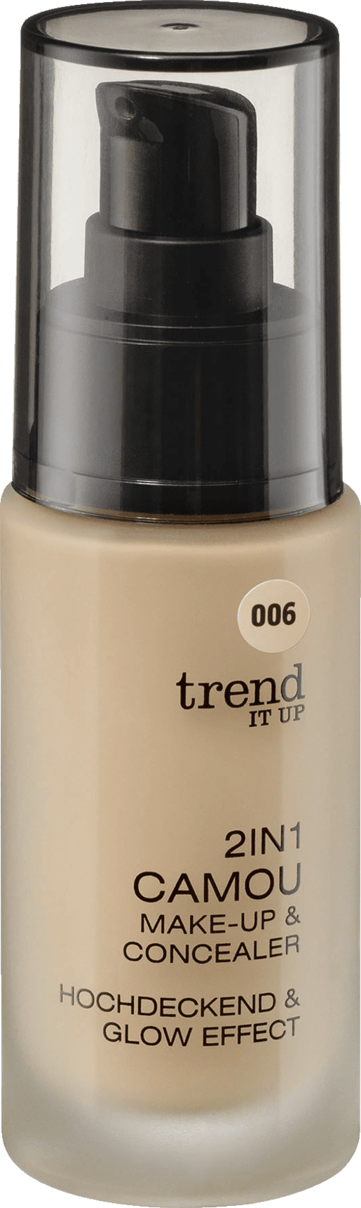 trend IT UP Make-Up 2In1 Camou Make-Up & Concealer  006, 30 Ml