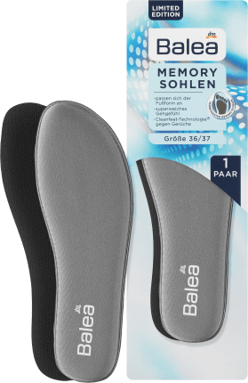 Insole memory Gr. 36/37 (1 pair), 2 hours