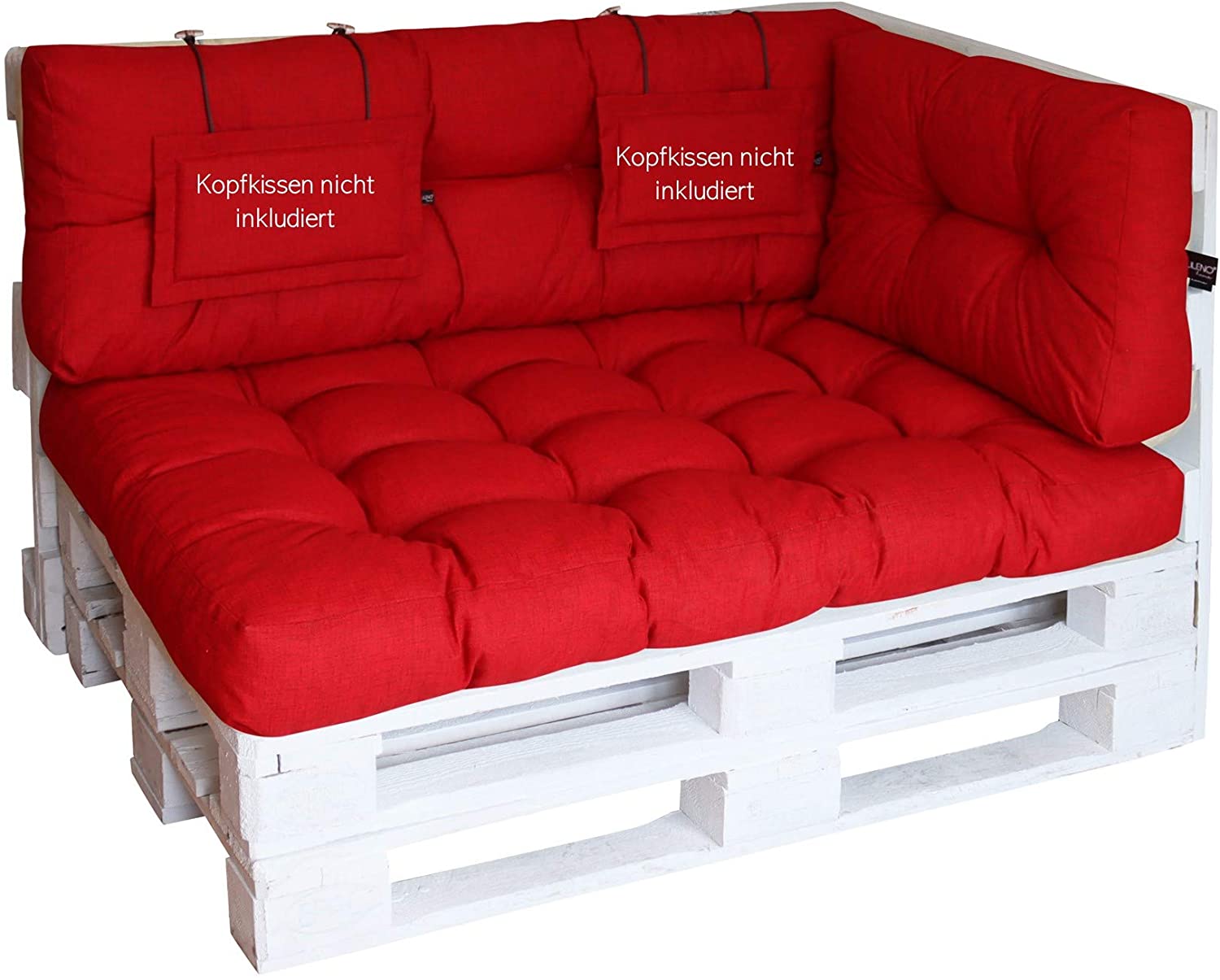 Lileno Home Palette Cushion Set, Red