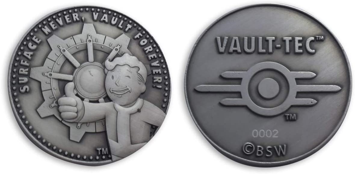 Fanattik Fallout Collectable Coin Vault-Tec Coins